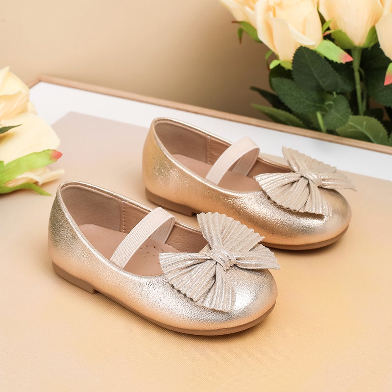 Baby And Children'S Shoes For Girls, Spring New Style Little Princess Flats, Soft-Soled Performance Shoes, Loafers - Image 5