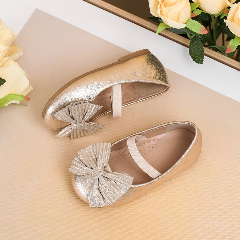 Baby And Children'S Shoes For Girls, Spring New Style Little Princess Flats, Soft-Soled Performance Shoes, Loafers - Image 4