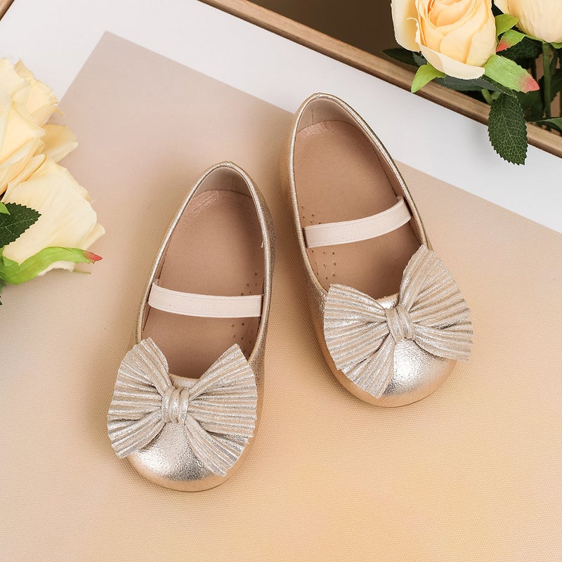 Baby And Children'S Shoes For Girls, Spring New Style Little Princess Flats, Soft-Soled Performance Shoes, Loafers - Image 3