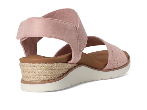 SKECHERS صندل سكيشرز للنساء مارثا ستيوارت آرتش فيت بيتش كيس-بيوند شيك، وردي، 8 - Image 5