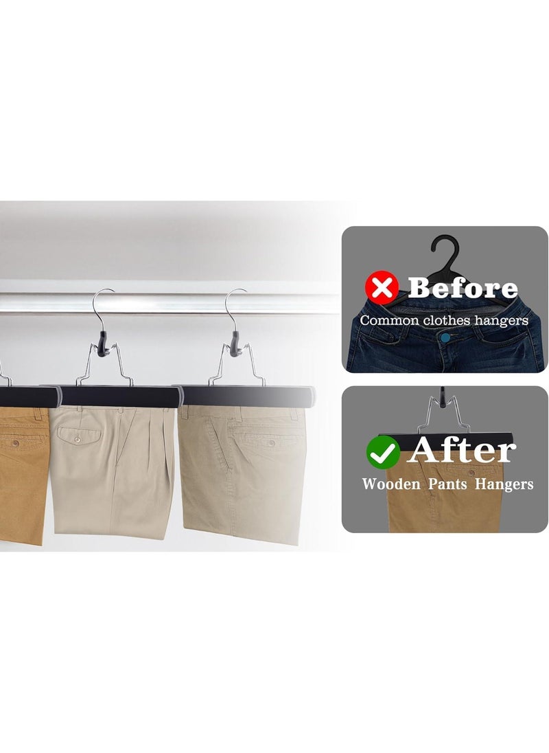 Y&D 2 Piece Plastic Dip Non Slip Storage Skirt Hanger  - Image 3