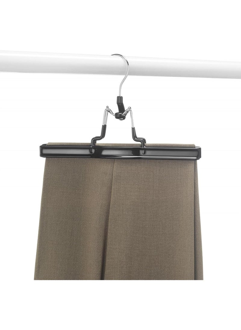 Y&D 2 Piece Plastic Dip Non Slip Storage Skirt Hanger  - Image 5