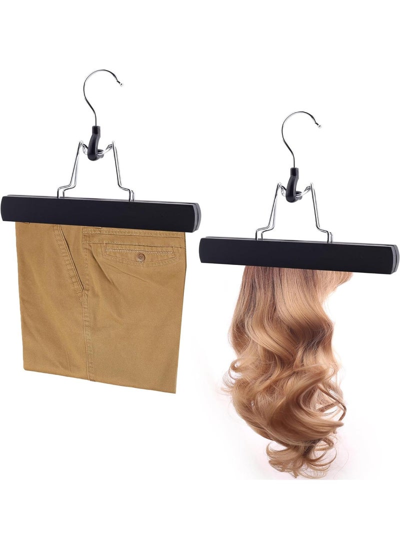 Y&D 2 Piece Plastic Dip Non Slip Storage Skirt Hanger  - Image 4