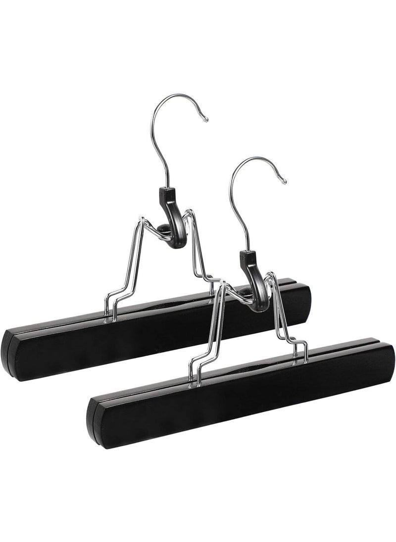 Y&D 2 Piece Plastic Dip Non Slip Storage Skirt Hanger  - Image 1