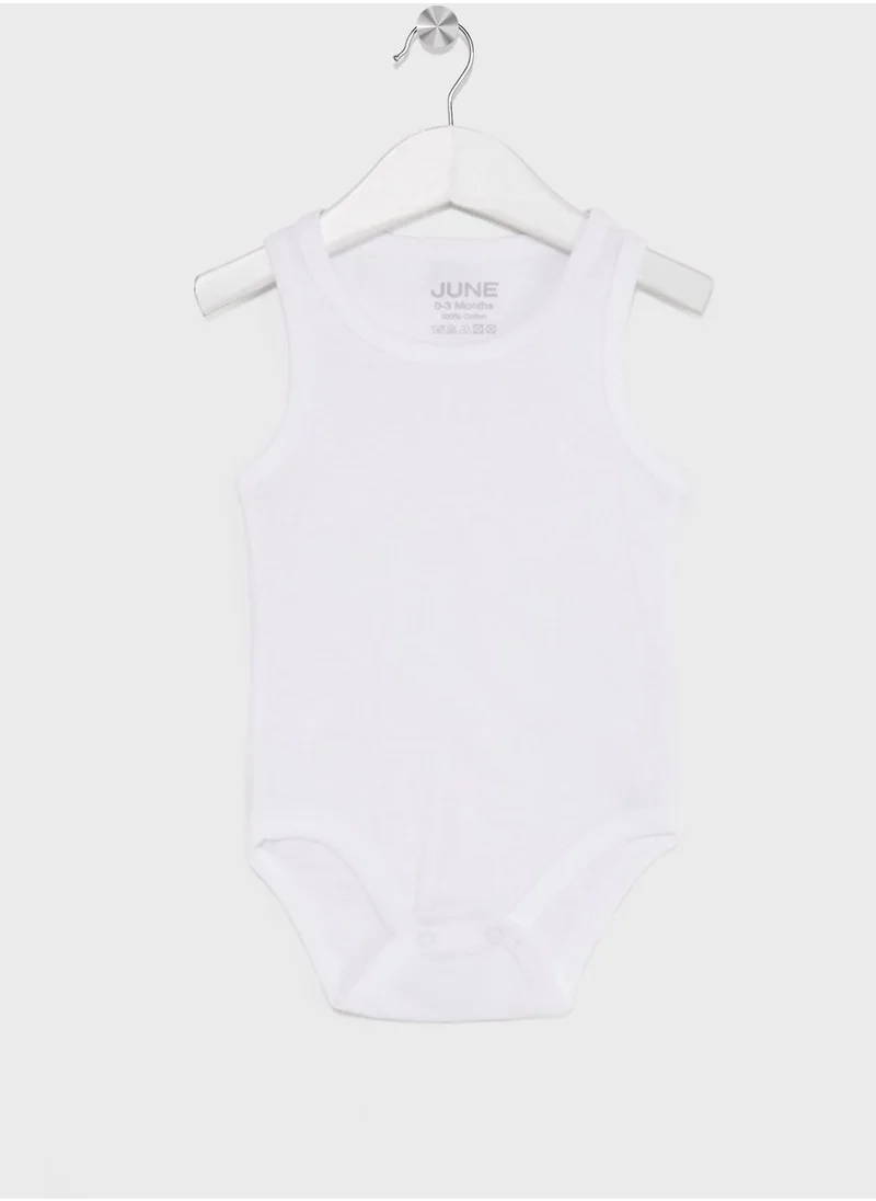 JUNE Infant 5 Pack Essential Bodysuit