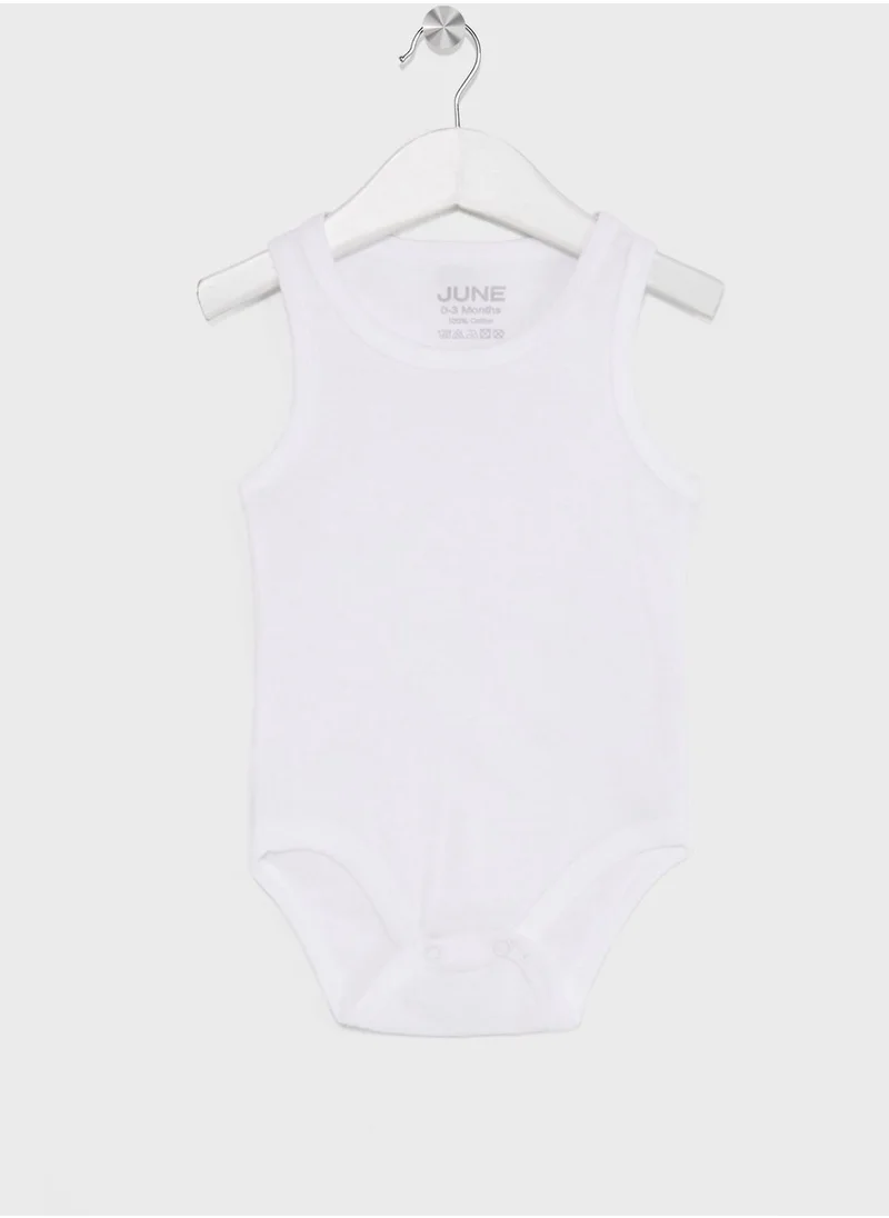 JUNE Infant 5 Pack Essential Bodysuit