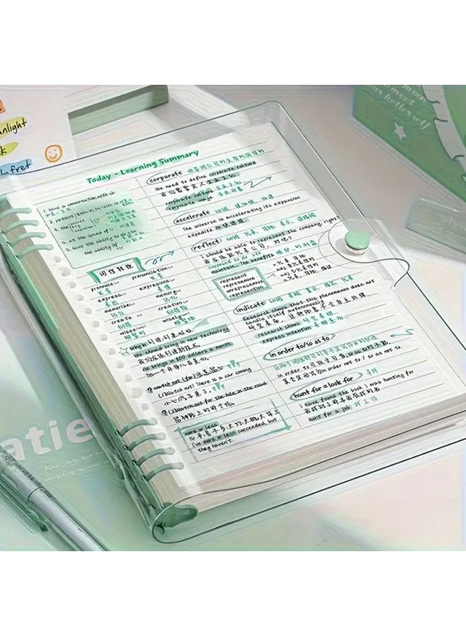 Lavender A5 Waterproof Notebook With Removable Spiral Binding 120 Pages - Image 5