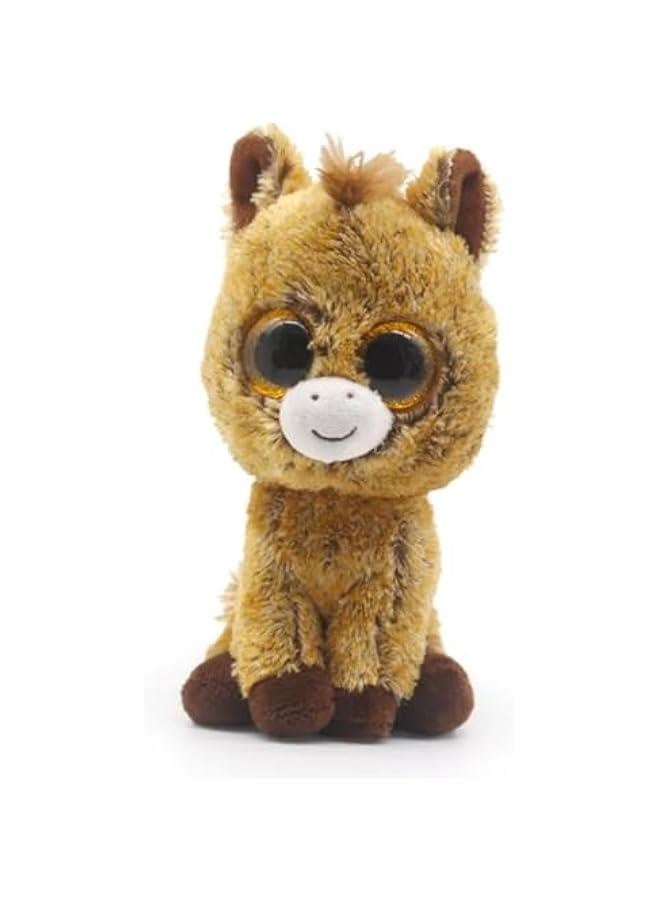 Beanie Baby Harriet Brown Horse Stuffed Animals Plush Doll(6 inch)  - Image 1