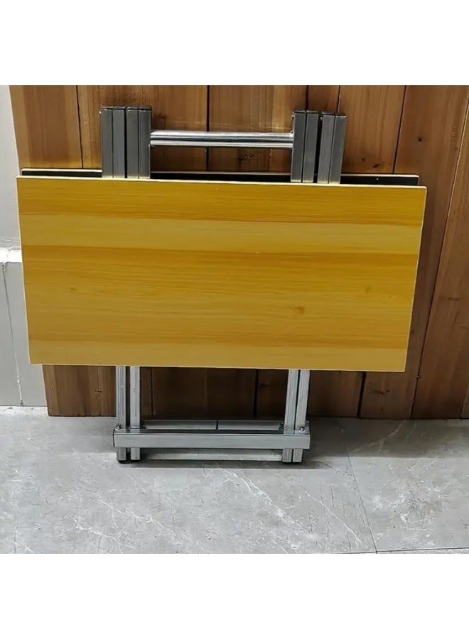 طاولة قابلة للطي متعددة الوظائف مع أرجل قابلة لتعديل الارتفاع للتخييم والحديقة والنزهات - Image 2