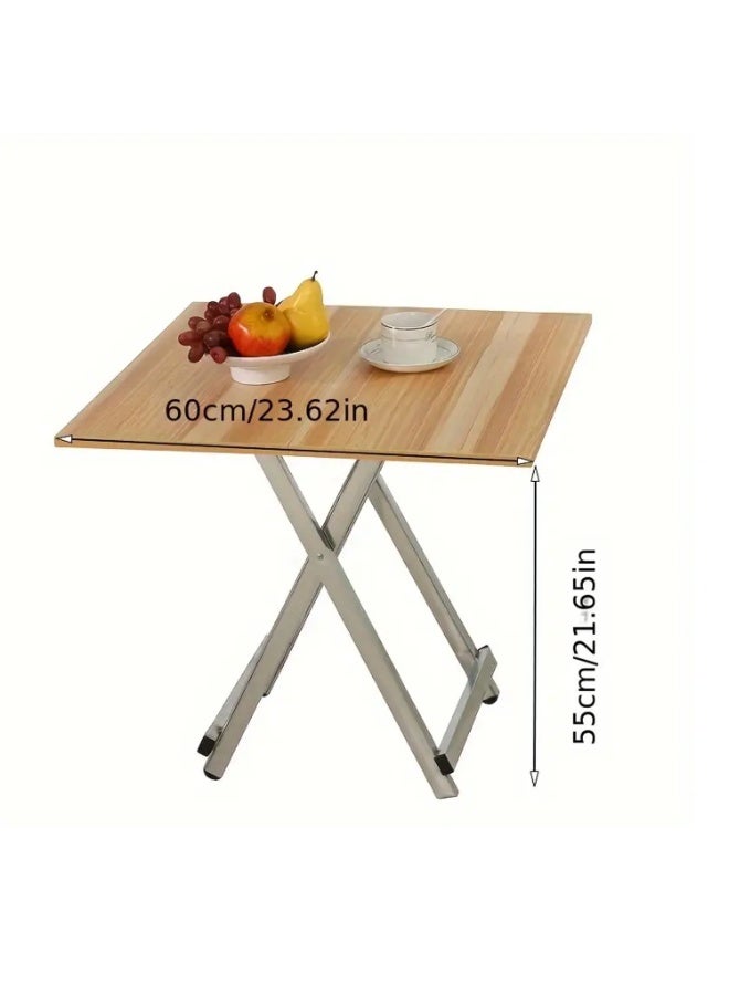 طاولة قابلة للطي متعددة الوظائف مع أرجل قابلة لتعديل الارتفاع للتخييم والحديقة والنزهات - Image 4