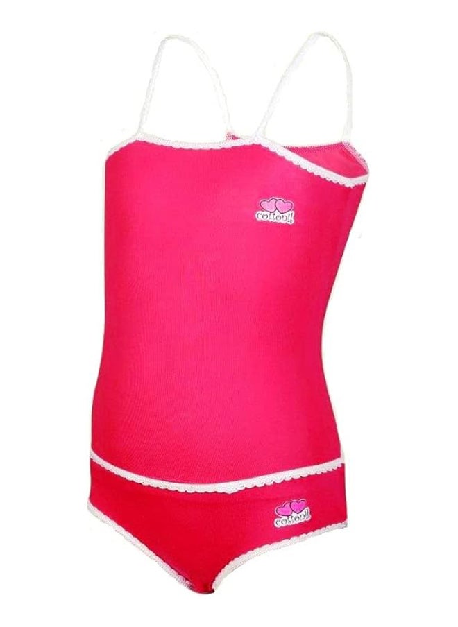COTTONIL - Cottonil Heart Underwear Set For Girls - Image 1