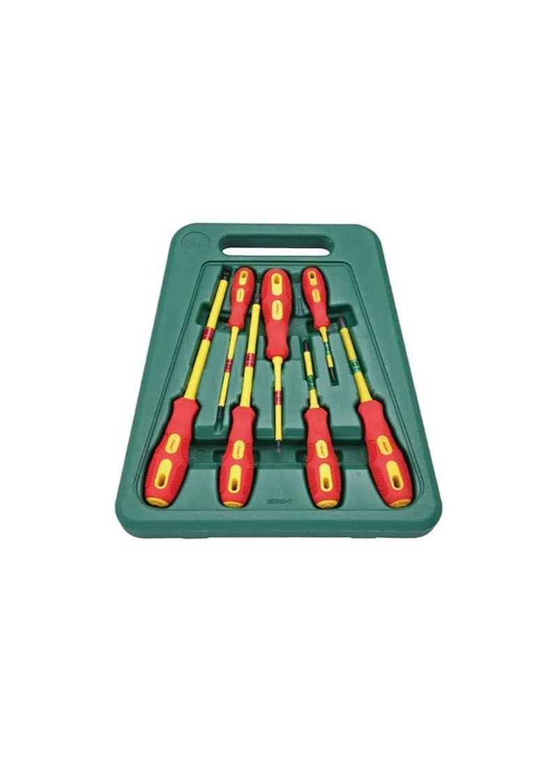Hans 7-Piece Insulated Screwdriver Set – Flat & Phillips – Model 06800-7M