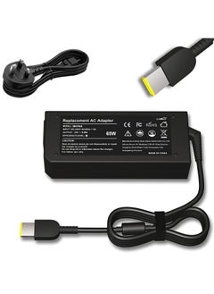 65W 20V 3.25A Replacement AC Adapter for Lenovo Z40 Z50 Z50-70 G40 G50 G50-70 G50- ThinkPad T440 T450 T460 T470 L440 L460 L470 T540 T560 X270 X250 X240 X230 Power Supply Cord 【Yellow Square Tip】