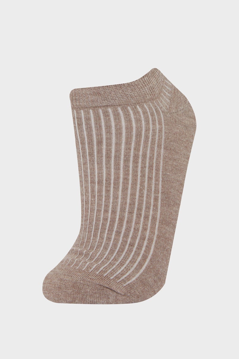 DeFacto Brown Woman Brown Low Cut Socks Casual - Image 2