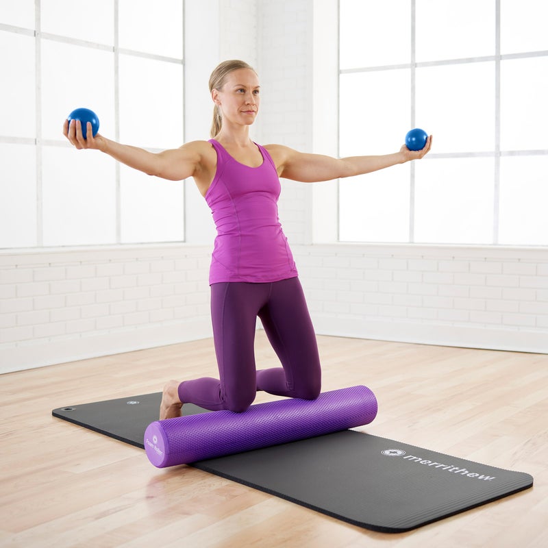 STOTT PILATES Merrithew STOTT Pilates Toning Ball (Blue), 2 lbs / 0.9 kg - Image 3
