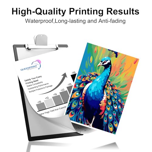 QUEENPRINT High speed printing QUEENPRINT PFI-310 Ink Tank Replacement for PFI310 PFI-310MBK PFI-310BK PFI-310C PFI-310M PFI-310Y Ink Cartridge for ImagePROGRAF TX-2000 TX-3000 TX-4000 Printer, 5-Pack - Image 4