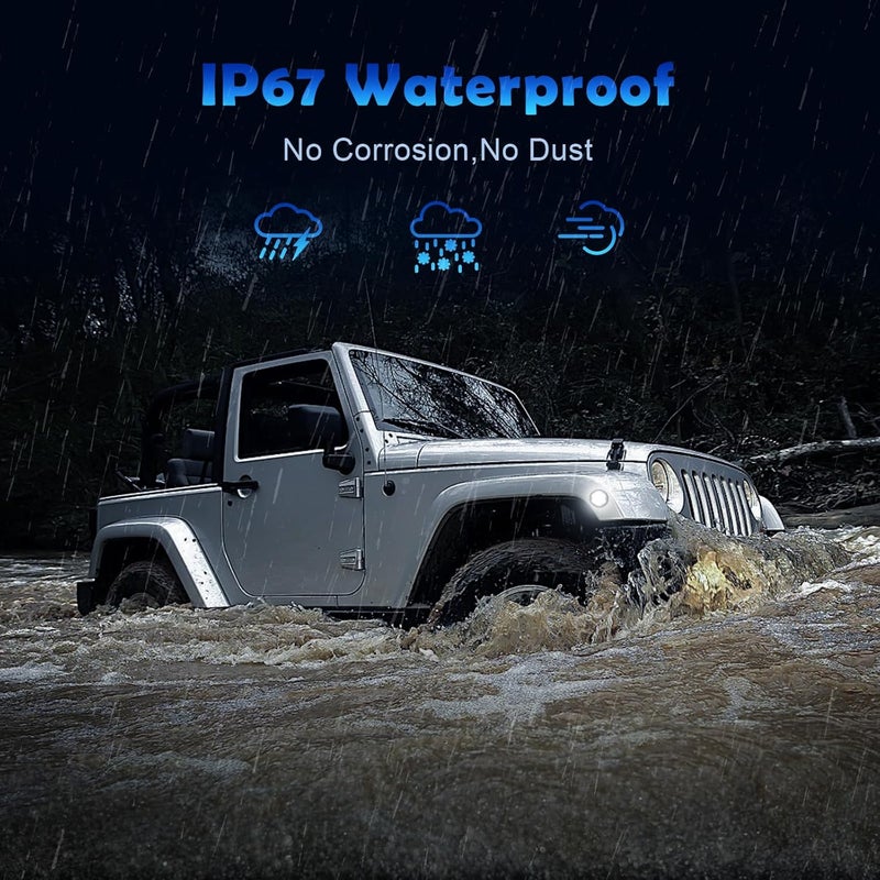 AUYICH LED Side Marker Light Assembly for Wrangler JK - Image 5