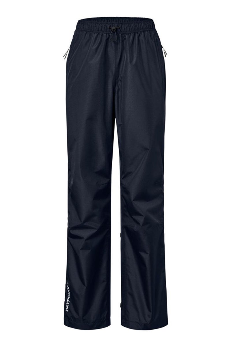 Tchibo Women Regular Fit Graphic Print Rain Pants, Navy - Image 2