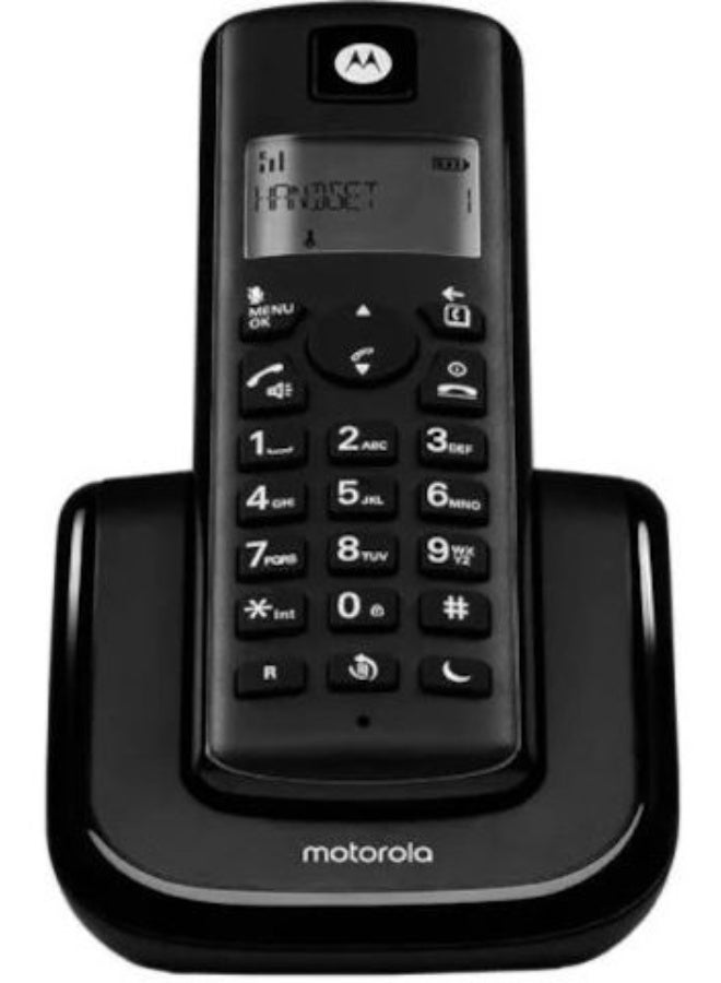 Motorola convenient, OLED display cordless phone T201+