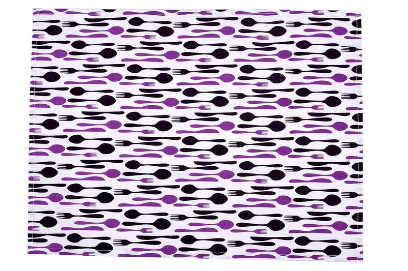 CRAZYWEAVES 100 Cotton Lunch Towel for School Kids Office Towel Hand Towel Kitchen Towel18 x 24 Pack of 4 - Image 2