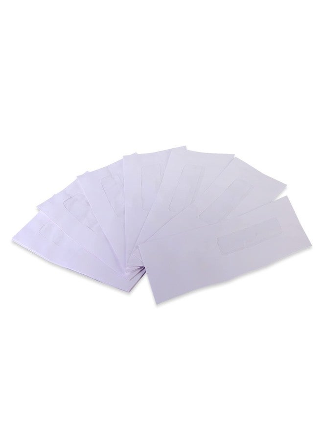 SUN PACKERS WHITE Window Envelope Cheque Size, 4.5 x 10 Inch, 100 Gsm Business Envelopes Envelopes for Courier (1000) - Image 1