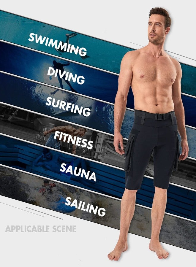 Seaskin شورت غوص رجالي من Seaskin بسماكة 2.5 مم مزود بجيب - Image 4