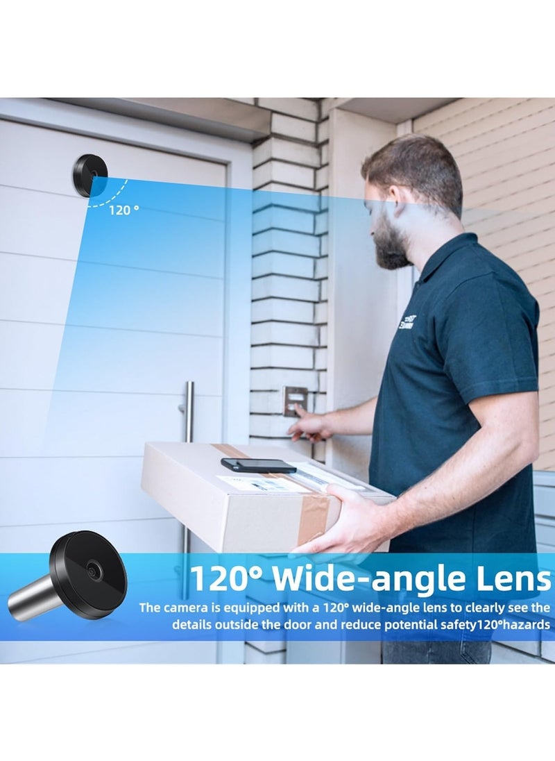 Generic - 3.5inch Video Peephole Doorbell Door Viewer Electronic Ring Doorbell Camera Video-Eye Home Security Outdoor Monitor - Image 1