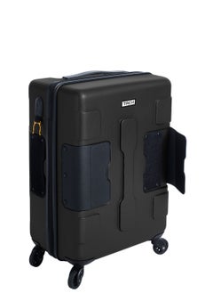 TACH Connectable Hard Case Carry on Luggage Bag with TSA Lock, Charging Port, Water Bottle Holder, 22 Inch, Black  - Image 5