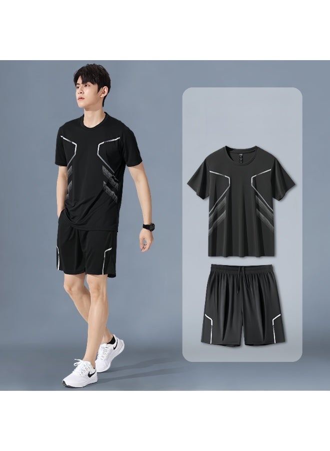 Nariele Fitness Ice Silk Speed Drying Sportswear Set - Image 1