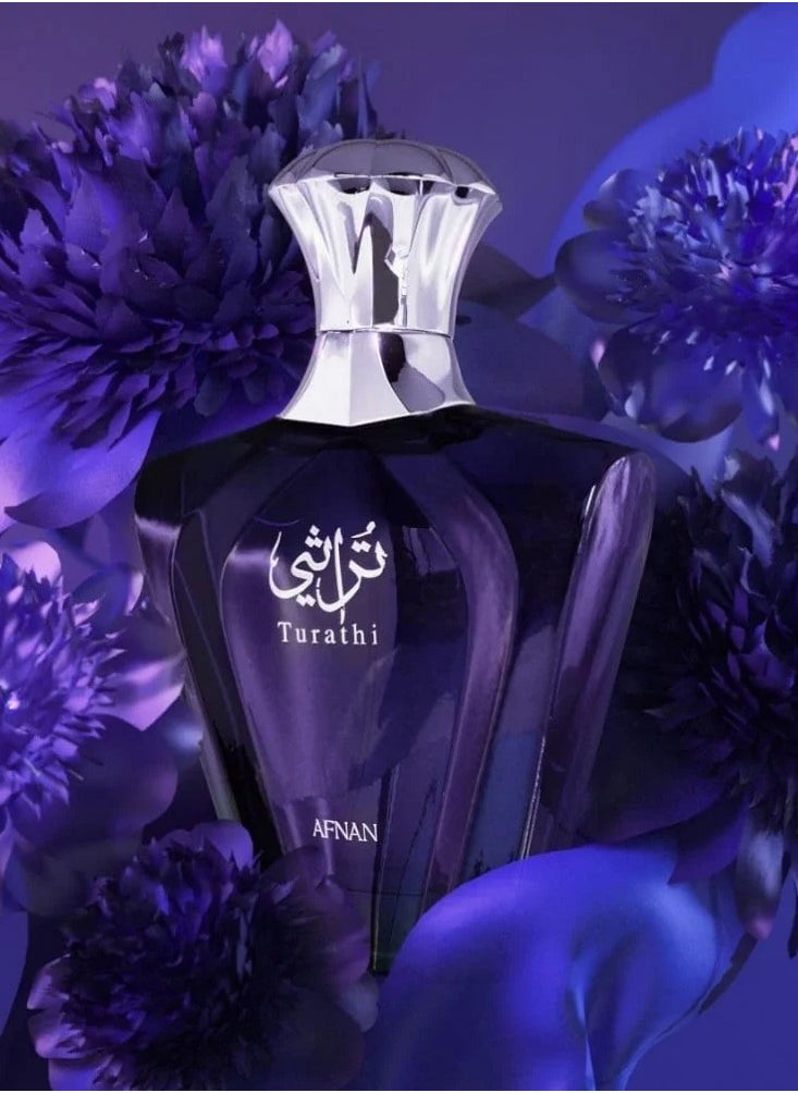 Afnan Afnan Turathi Blue Eau De Parfum for Men's 90 ml  - Image 3
