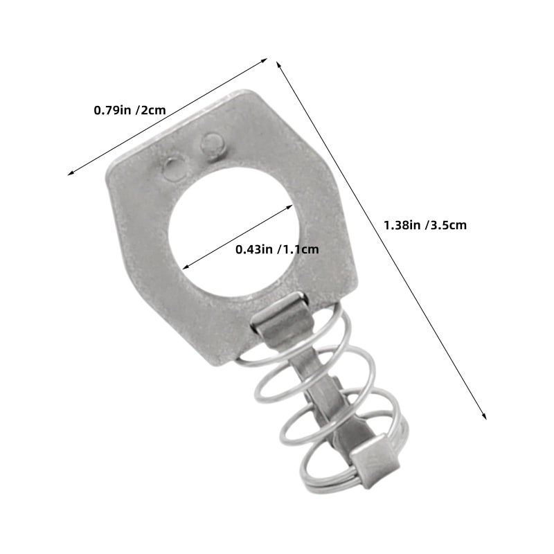Stainless Steel Water Heater Door Latch Replacement 6Pcs Cam Lock Fastener For Camper RV - Image 5
