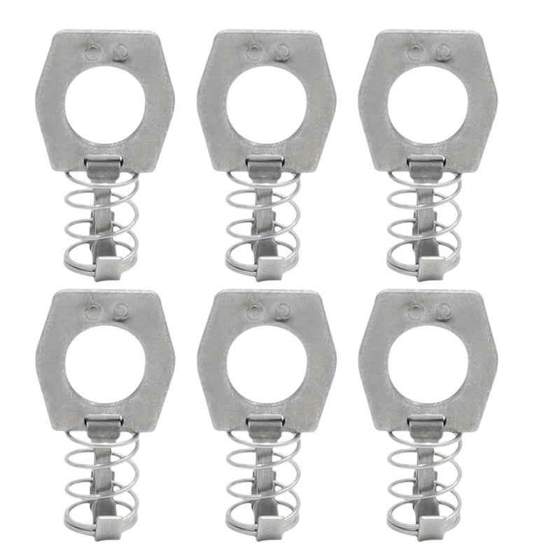 Stainless Steel Water Heater Door Latch Replacement 6Pcs Cam Lock Fastener For Camper RV - Image 2
