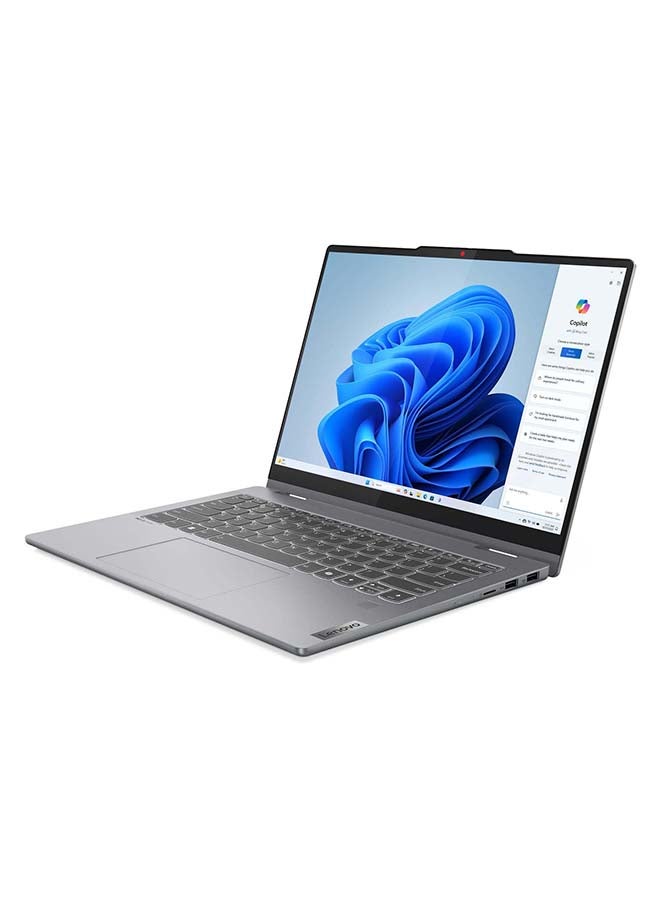 Lenovo IdeaPad 5i 2-in-1 Laptop 14-inch WUXGA Touchscreen | Intel Core i5-13420H | 16GB LPDDR5X RAM | 1TB SSD | Intel UHD Graphics | Windows 11 Home | Luna Grey | 83KX0040AX+ACC English /Arabic -Bundle with mouse and backpack Luna Grey - Image 4