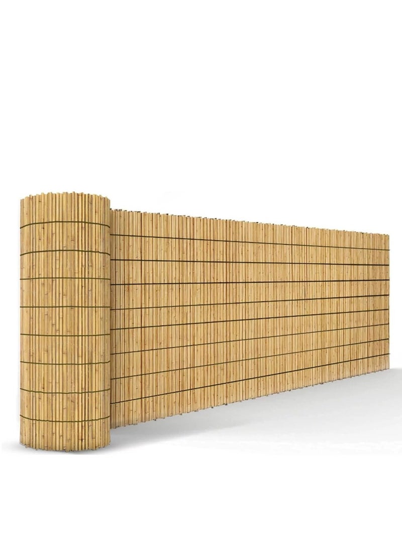 𝐅𝐅𝐃 Natural Bamboo Blinds Natural Reed Blinds Bamboo Blinds Window Curtain Sun Shade Reed Curtain Natural Bamboo Blinds Hanging Sun Shade For Outdoor Indoor Sun-shading Bamboo Blinds - Image 1