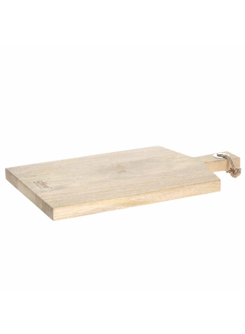 Rectangular Mango Wood Cutting Board 48 x 2 5 x 26 5 cm