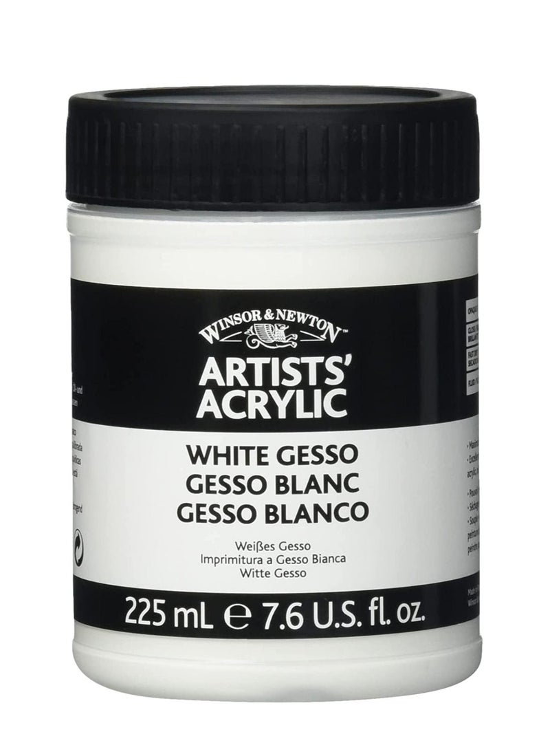 WINSOR & NEWTON Winsor And Newton White Gesso 225ml  - Image 1