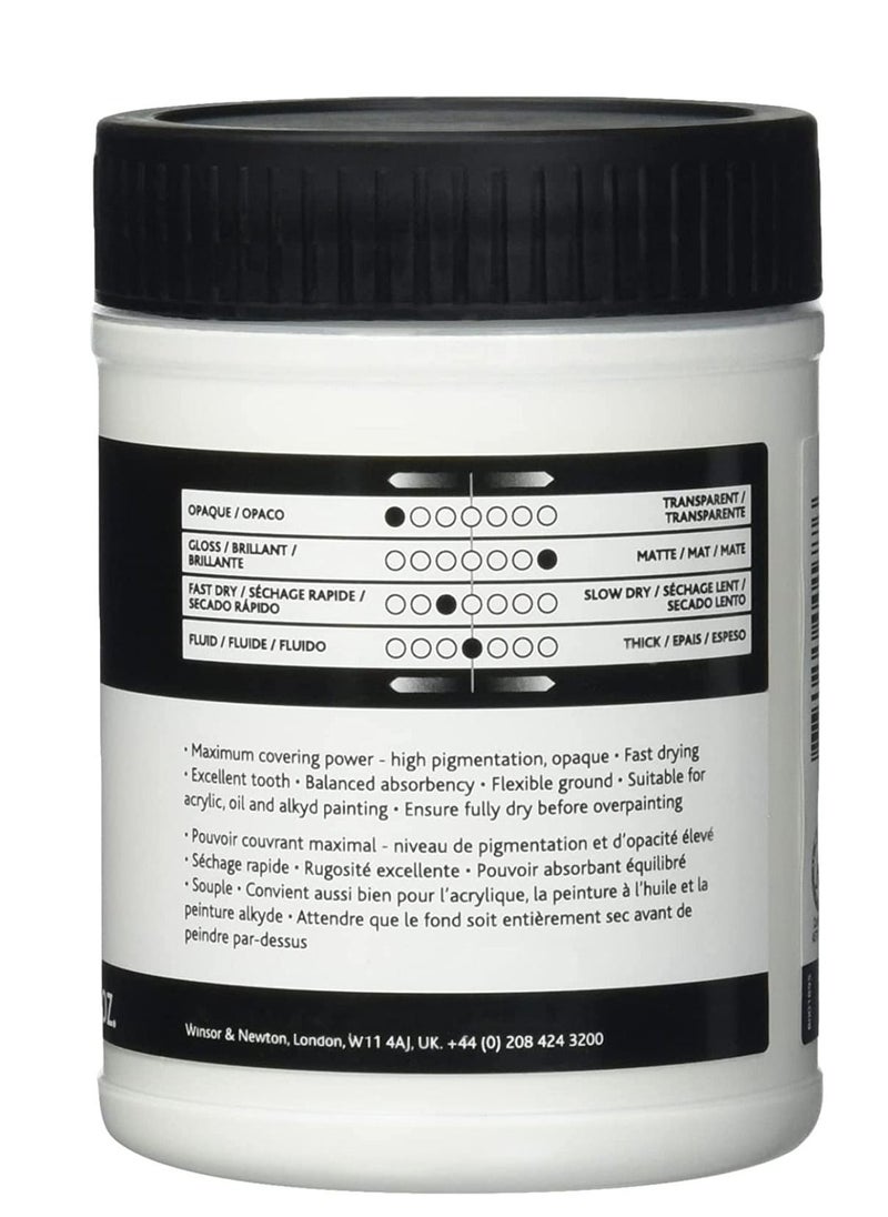 WINSOR & NEWTON Winsor And Newton White Gesso 225ml  - Image 2