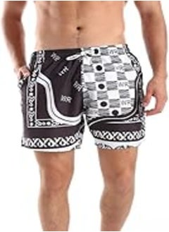 WHITE RABBIT White Rabbit Men Double Pockets Elastic Waist Swim Short 