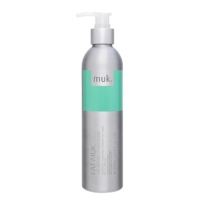 MUK. Fat Volumising Conditioner for Fragile, Fine, Limp Hair - Thickening and Volume Conditioner with Weightless Moisture for Fuller, Stronger Hair with Enhanced Volume and Shine, 300ml - Image 1