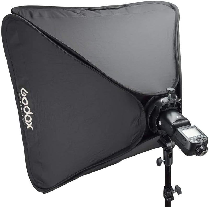 Godox Softbox 32"x32" with S2 S-Type Speedlite Bracket, Bowens Mount Soft Box Kit for V1 AD400Pro AD200Pro AD200 V860II TT685II TT600 TT350 - Image 5