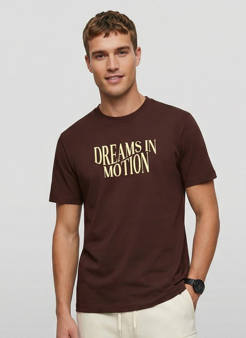 نوبيرو Nobero Regular Fit Printed T-shirt for Men - Image 1