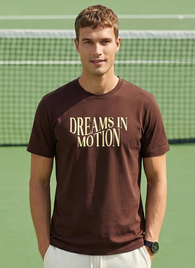 نوبيرو Nobero Regular Fit Printed T-shirt for Men - Image 5