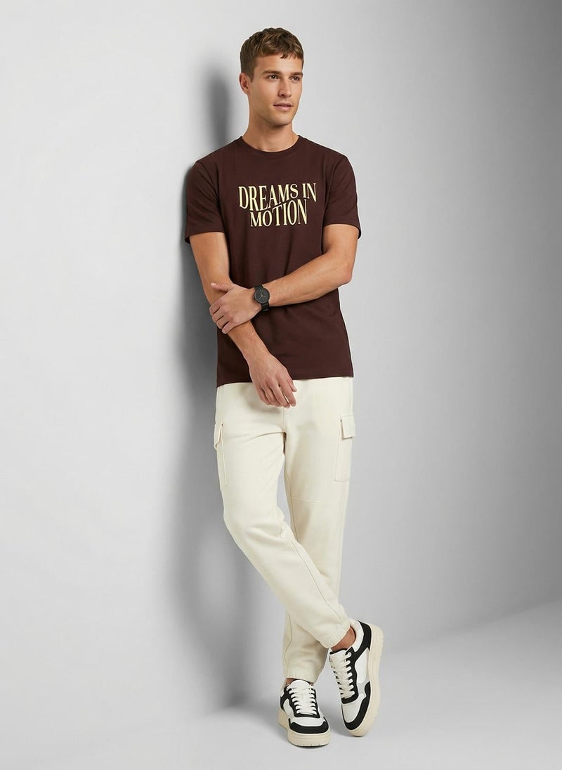 نوبيرو Nobero Regular Fit Printed T-shirt for Men - Image 2