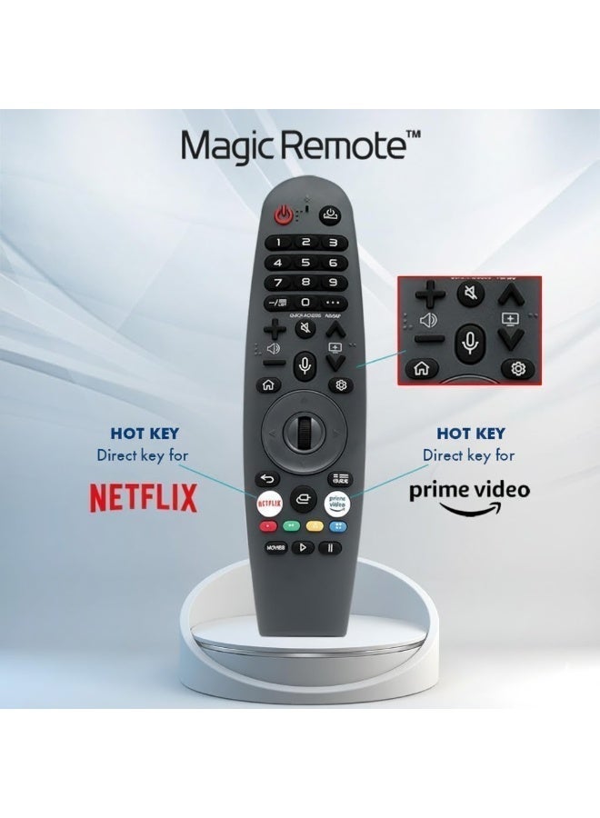 H20 85-Inch 4K Ultra HD Smart LED TV – WebOS Platform with Magic Remote & AI Voice Control, Dolby Audio, Built-In Wi-Fi & Screen Mirroring, Premium Frameless Bezel-Less Design – Model H2LED4K85WOX - Image 4