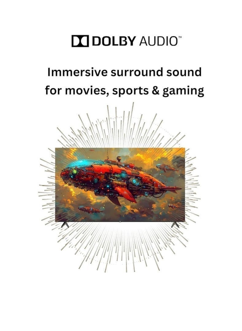 H20 85-Inch 4K Ultra HD Smart LED TV – WebOS Platform with Magic Remote & AI Voice Control, Dolby Audio, Built-In Wi-Fi & Screen Mirroring, Premium Frameless Bezel-Less Design – Model H2LED4K85WOX - Image 3