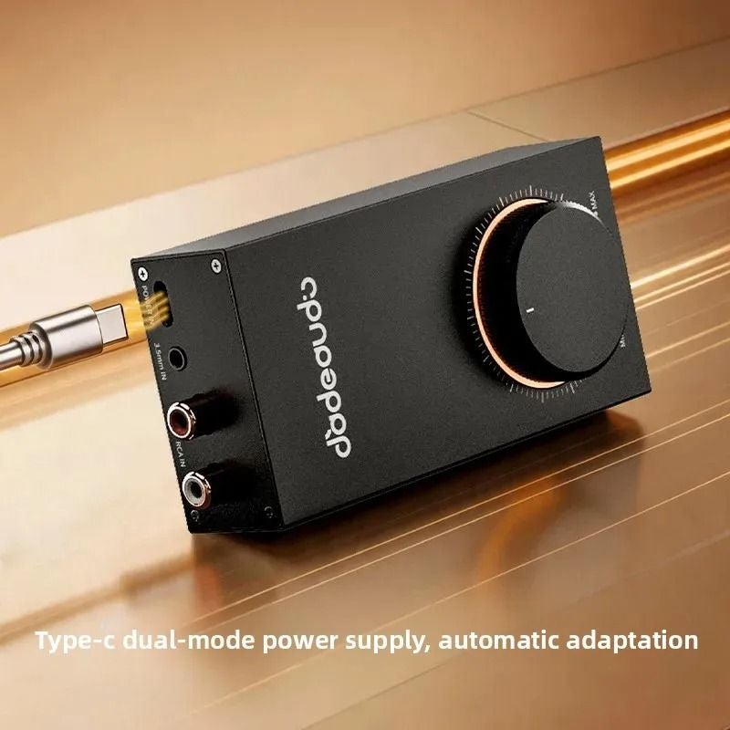 FiiO Gigas1 Giant Series Desktop Headphone Amplifier, High Output Power, Compatible with JT7 Headphones, Black - Image 5