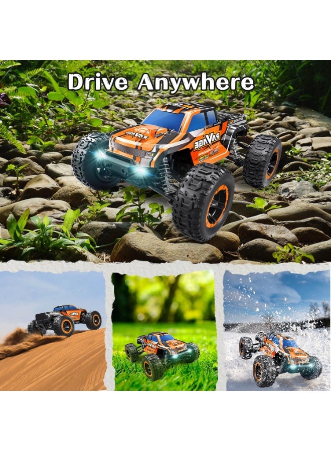 Loolinn High-Speed Remote Control Car for Kids Gift - Hobby Grade, Top Speed 30 Km/h, Durable, 1:16 Scale RC Car, Adjustable Speed, Off-Road, All Terrain, 4WD - Image 3