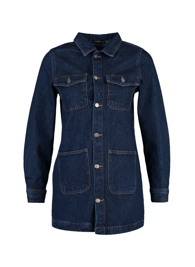 trendyol - Woman Modest Jacket Navy - Image 1