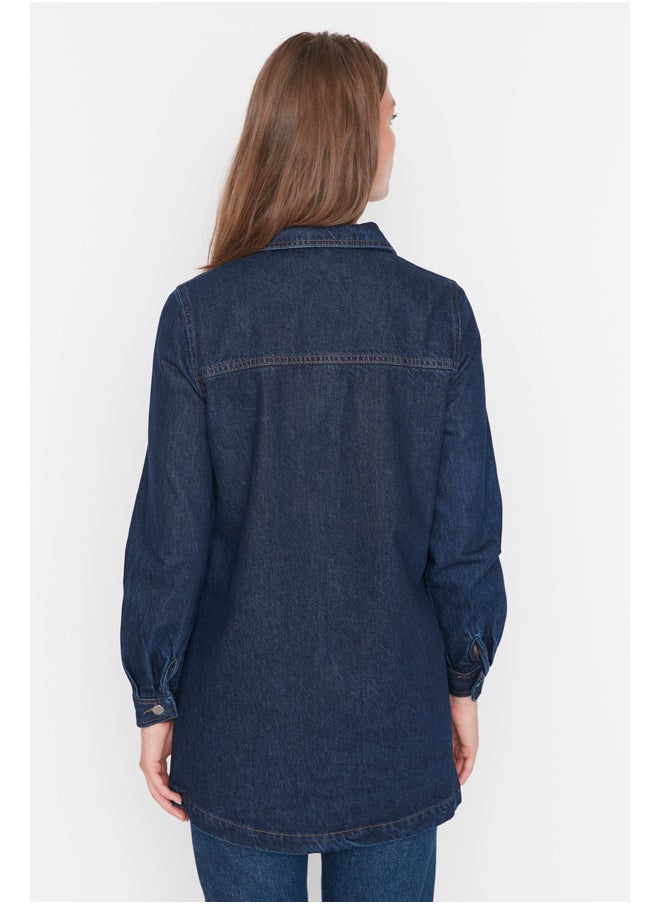 trendyol - Woman Modest Jacket Navy - Image 1