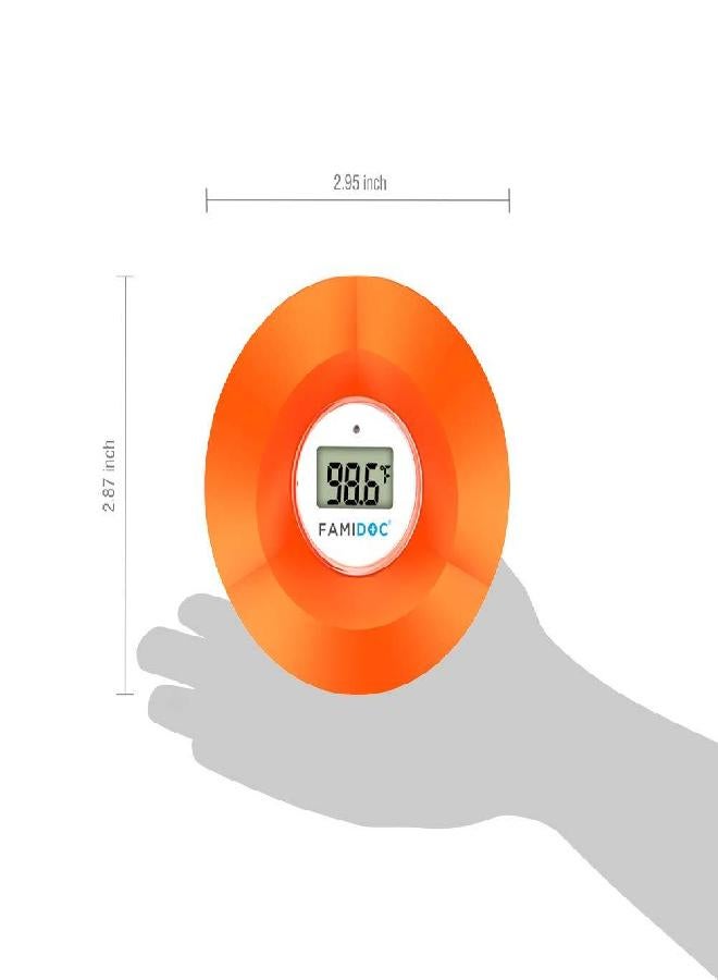 Famidoc Baby Bath Thermometer Floating Toy Bath Tub Thermometers, Flower - Image 3